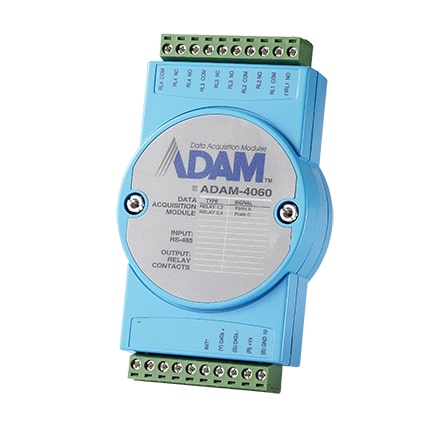 4-Chanel Relay Output Module with Modbus